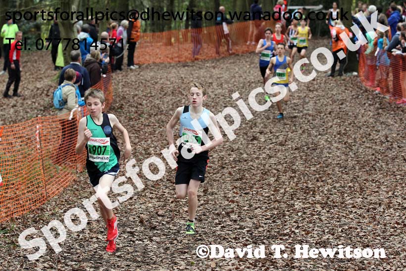 Boys under-15s National Cross Country Relays. Photo: David T. Hewitson/Sports for All Pics